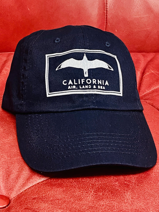 California Air Land & Sea lightweight cotton baseball cap