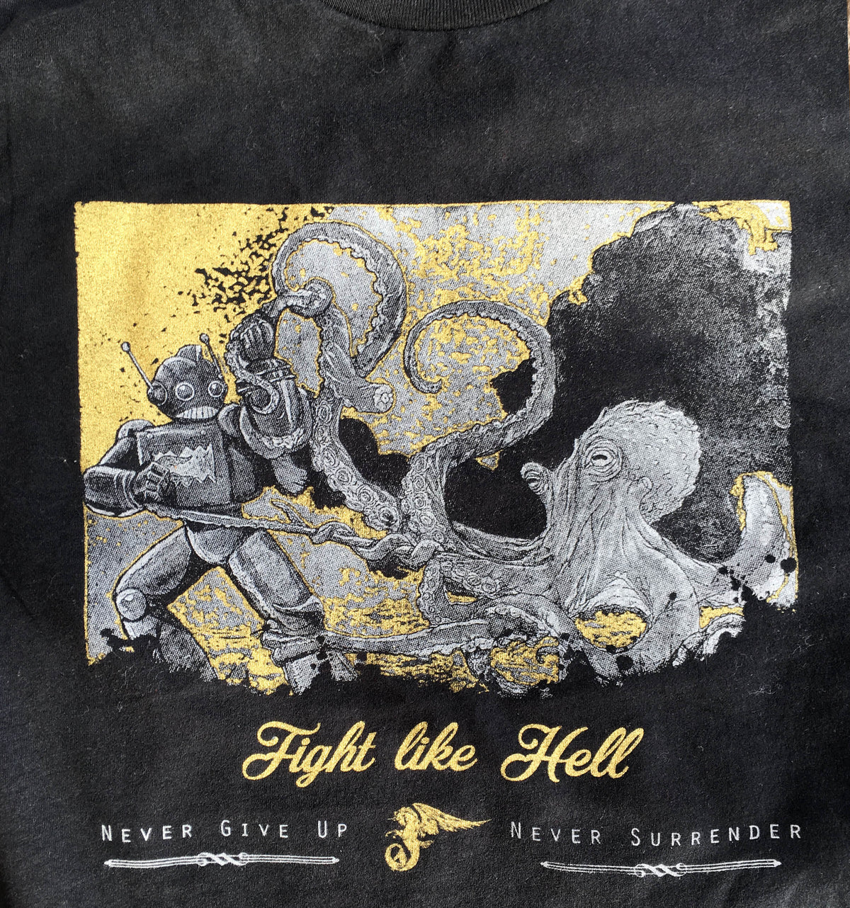 Fight like Hell Women’s Vneck Tshirt