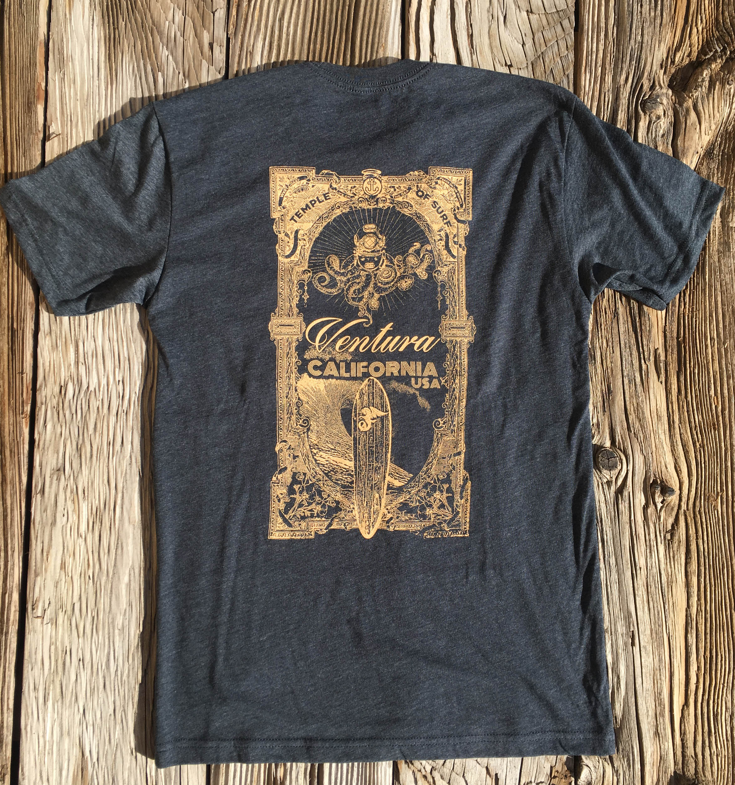 Ventura Temple of Surf Tshirt