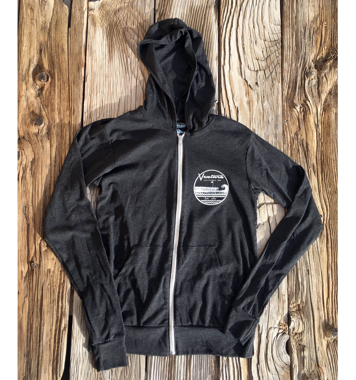 Ventura Pier Lightweight Triblend Full Zip
