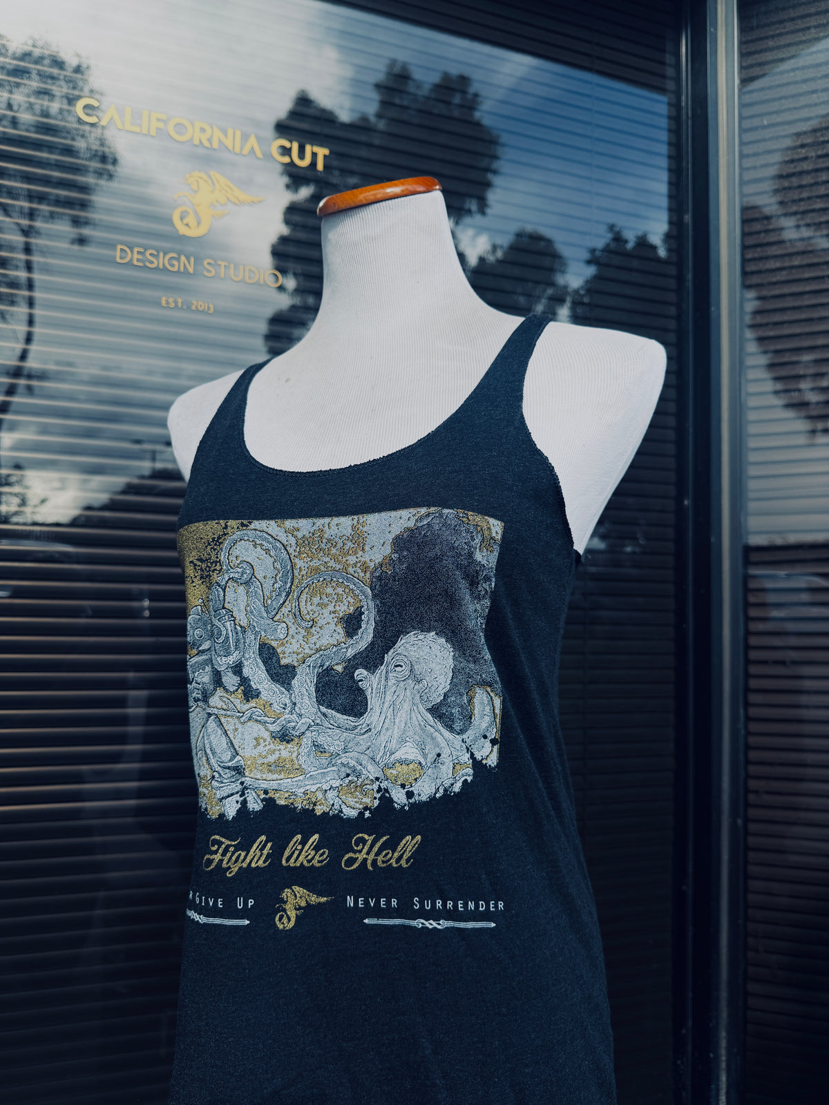 Fight like Hell - Women’s Triblend Tank Top
