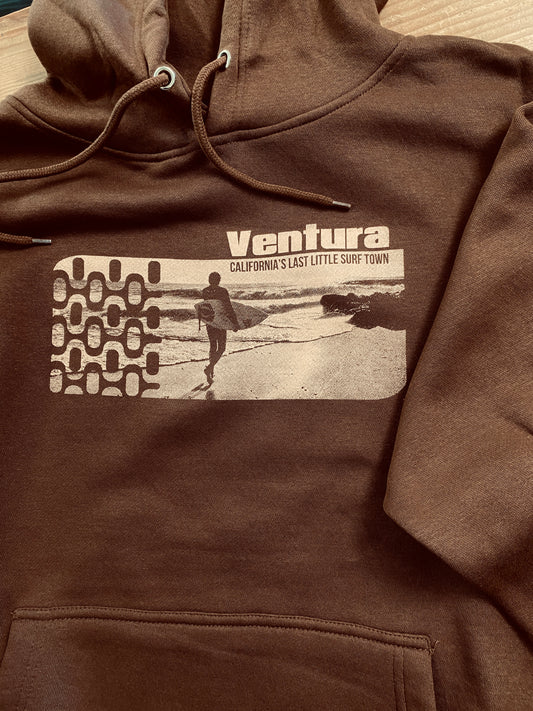 Last Little Surf Town midweight pullover hoodie