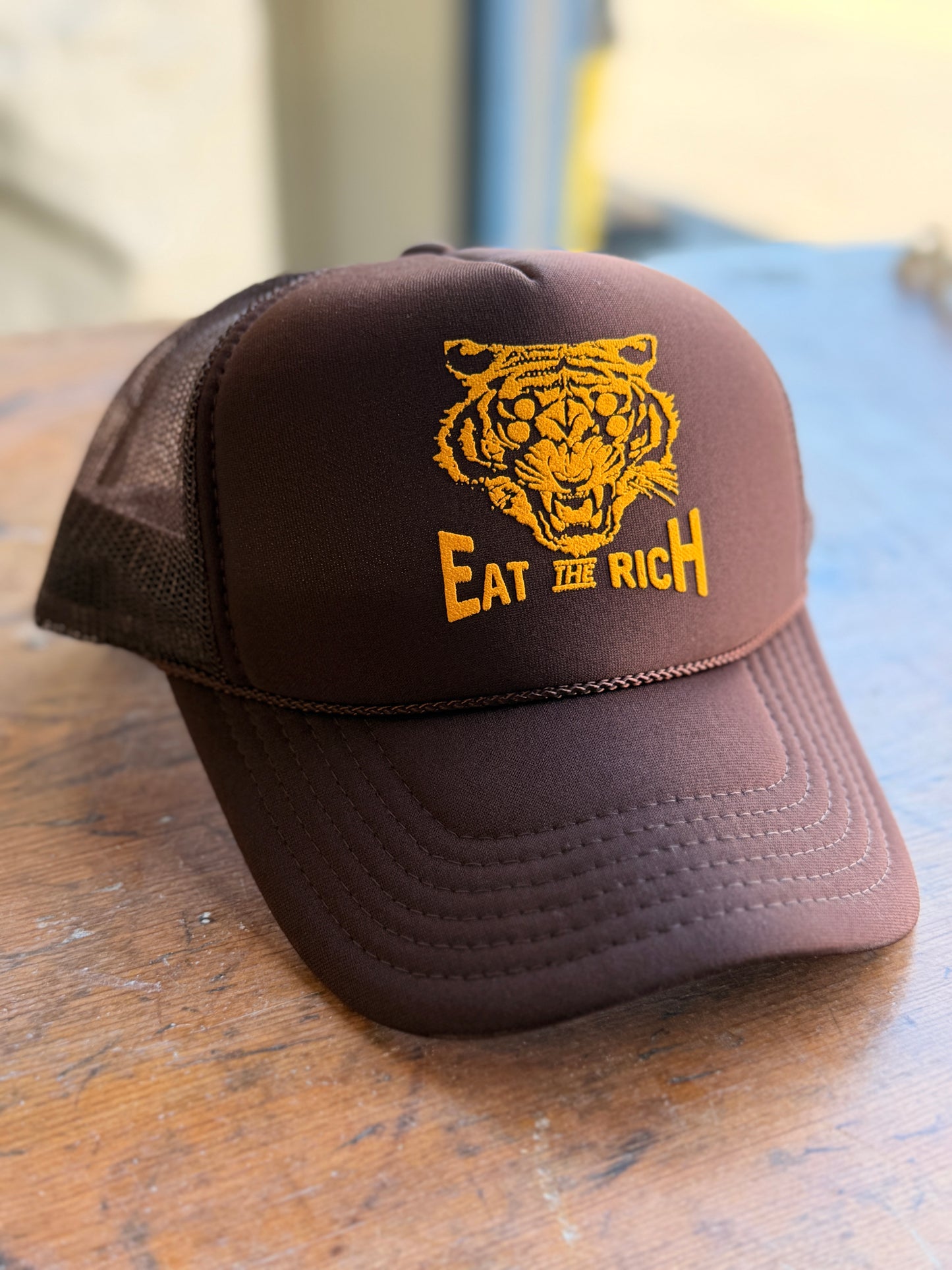 Eat the Rich trucker hat