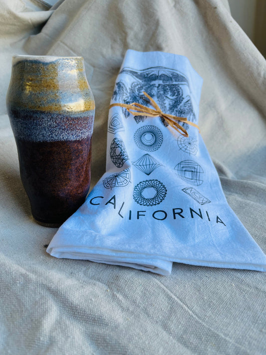 Marine Layer Tumbler and Tea Towel Gift Set