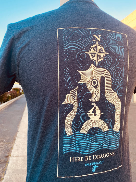 Here Be Dragons Tshirt