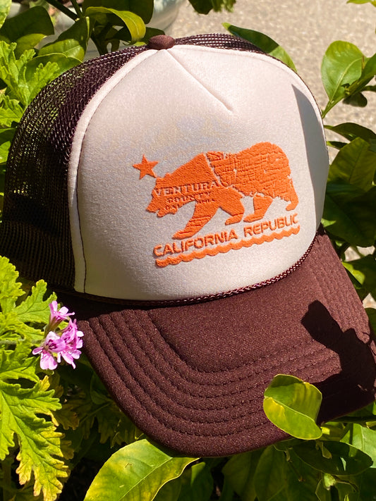 California Bear Ventura trucker hat