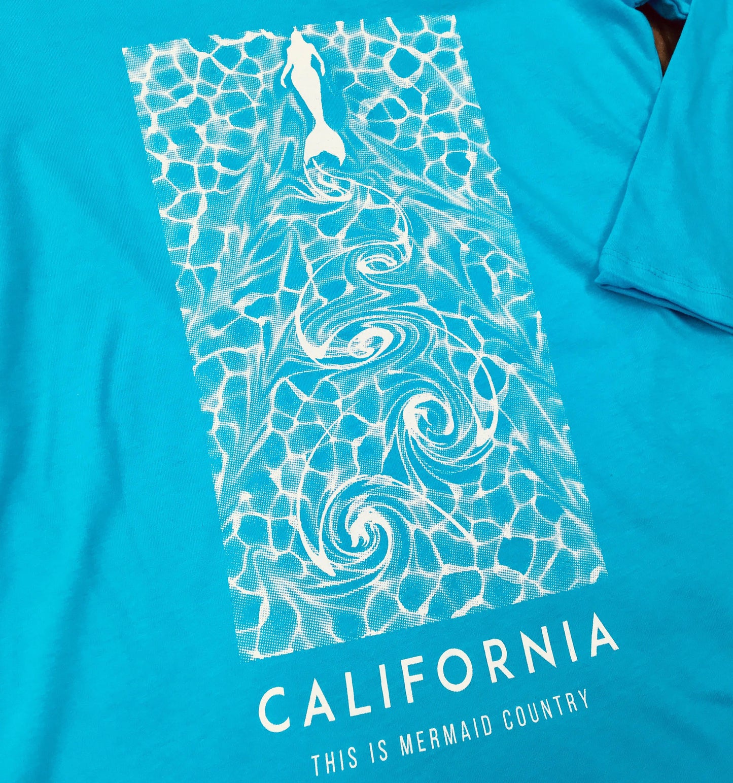 California "This is Mermaid Country" 3/4 Sleeve